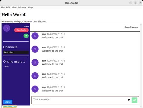 electron roblox|Electron Chat App Version History .